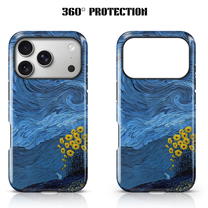 Starry Sunflower Phone Case