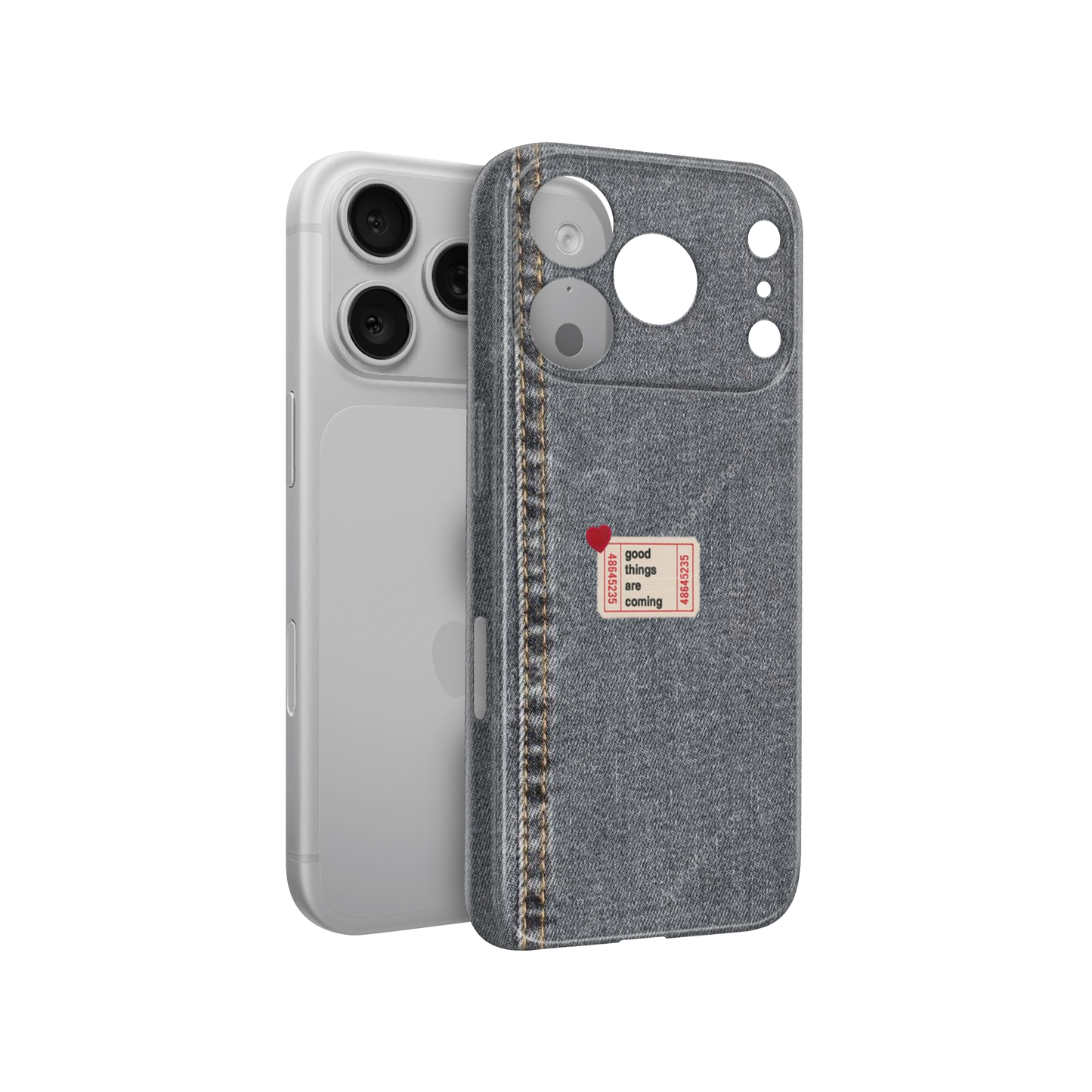 Vintage Denim Phone Case