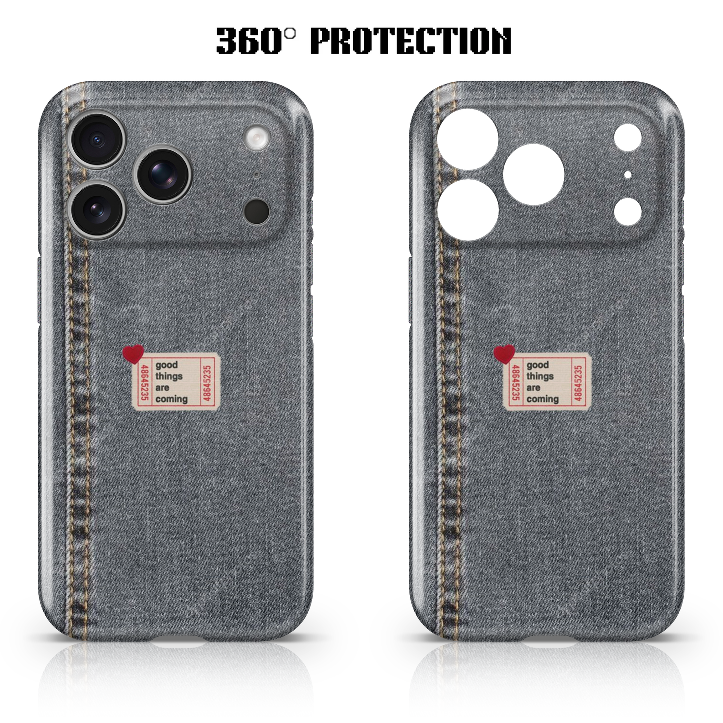 Vintage Denim Phone Case