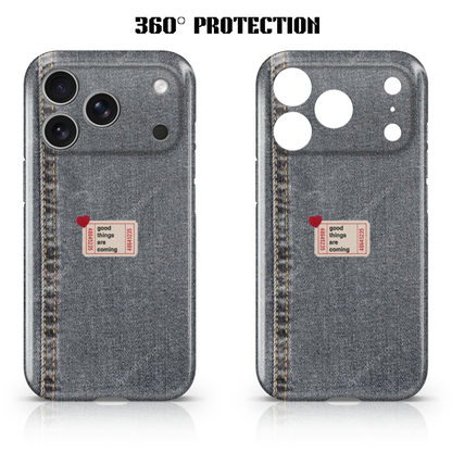 Vintage Denim Phone Case