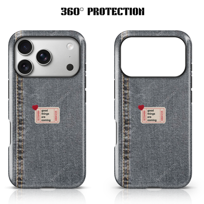 Vintage Denim Phone Case
