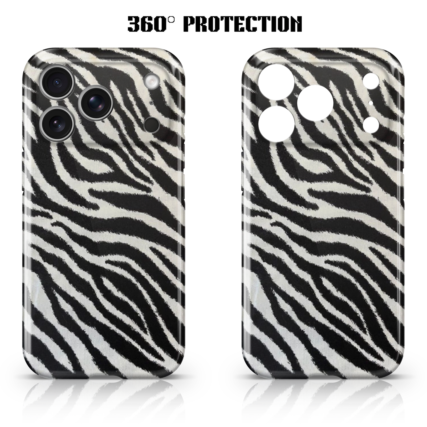 Zebra Print Phone Case