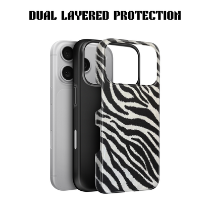 Zebra Print Phone Case