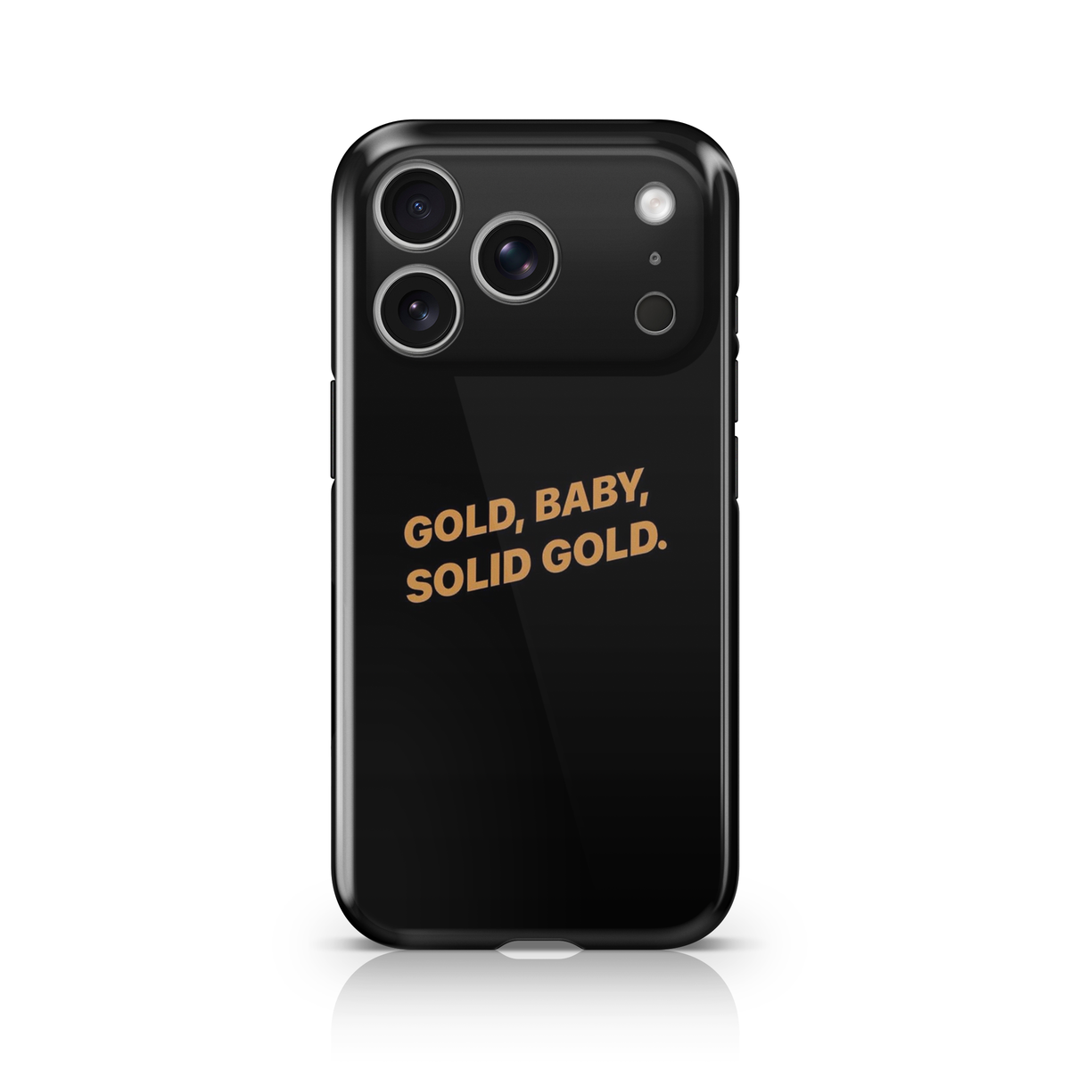 Solid Gold Phone Case
