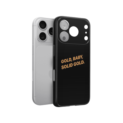 Solid Gold Phone Case