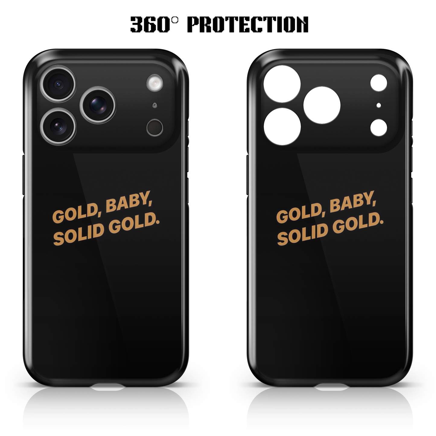Solid Gold Phone Case