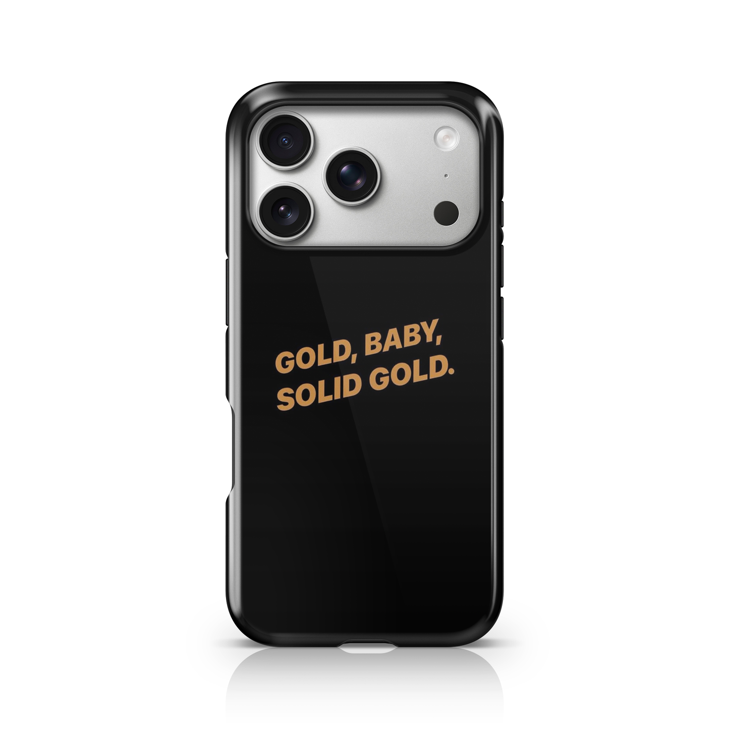 Solid Gold Phone Case