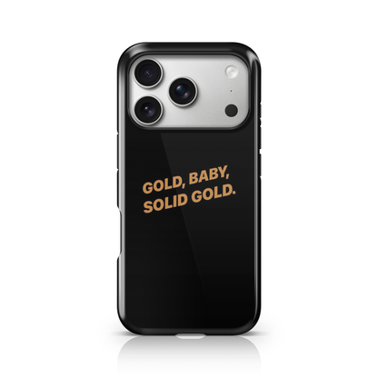 Solid Gold Phone Case