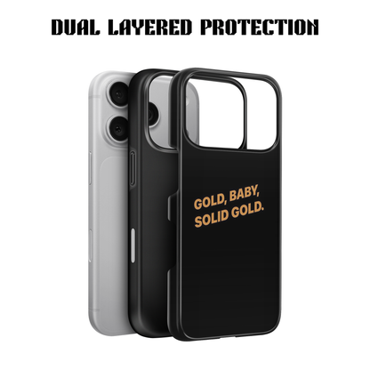 Solid Gold Phone Case