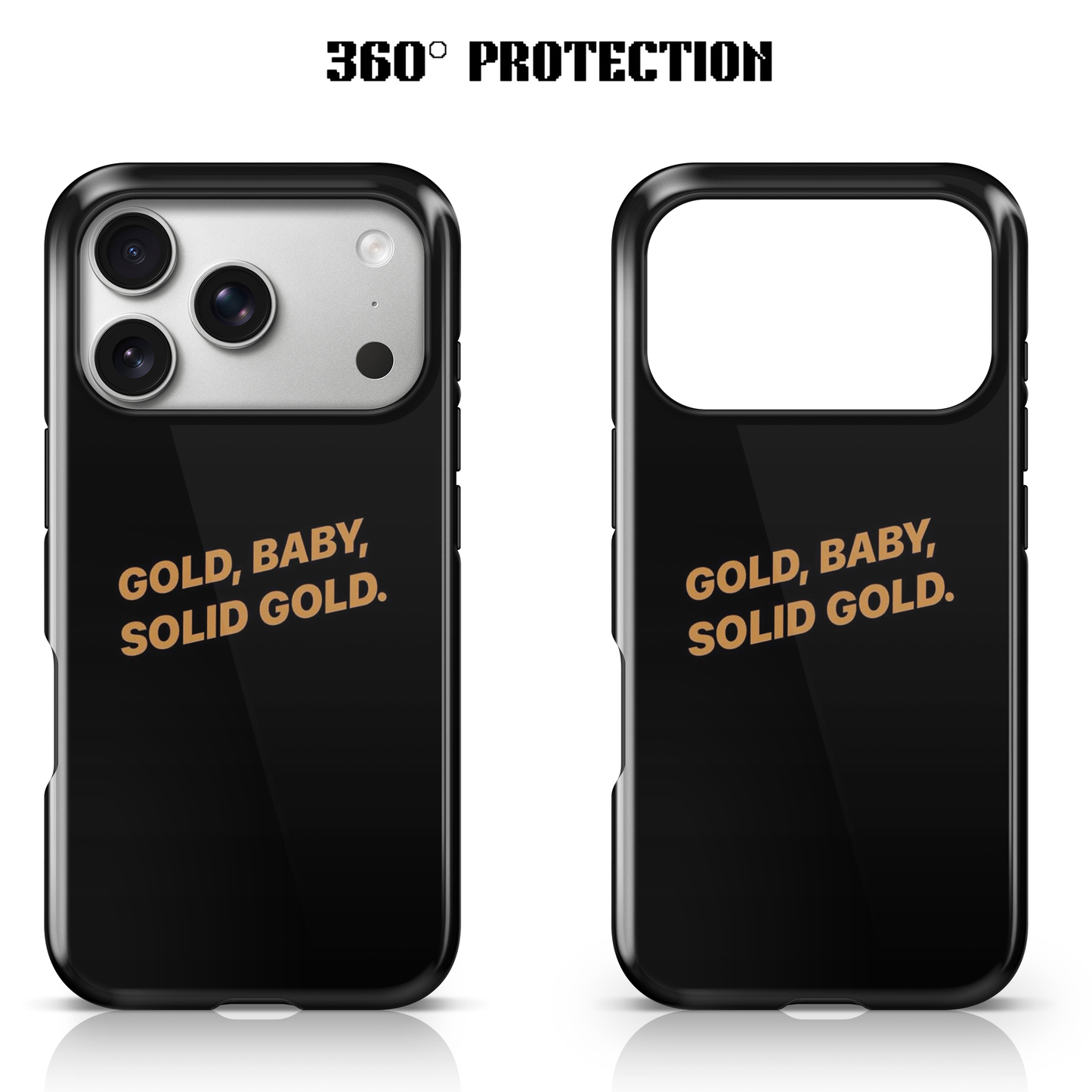Solid Gold Phone Case