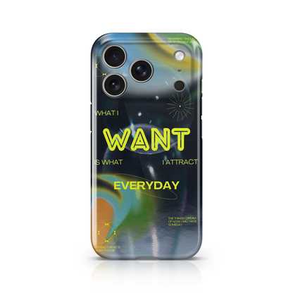 Neon Manifest Phone Case