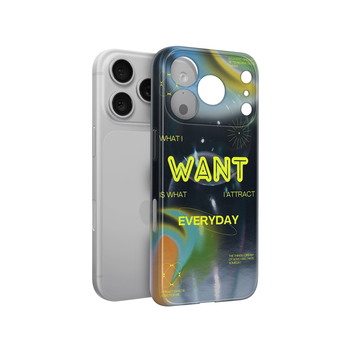 Neon Manifest Phone Case