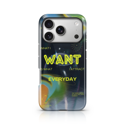 Neon Manifest Phone Case
