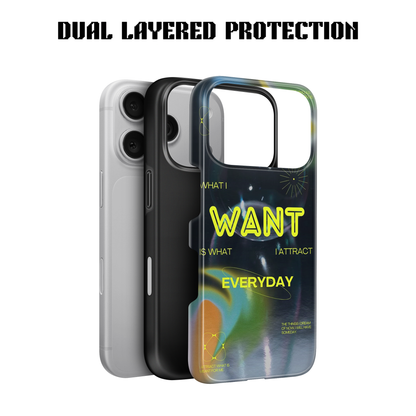 Neon Manifest Phone Case