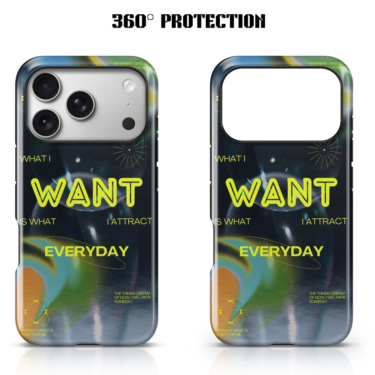 Neon Manifest Phone Case