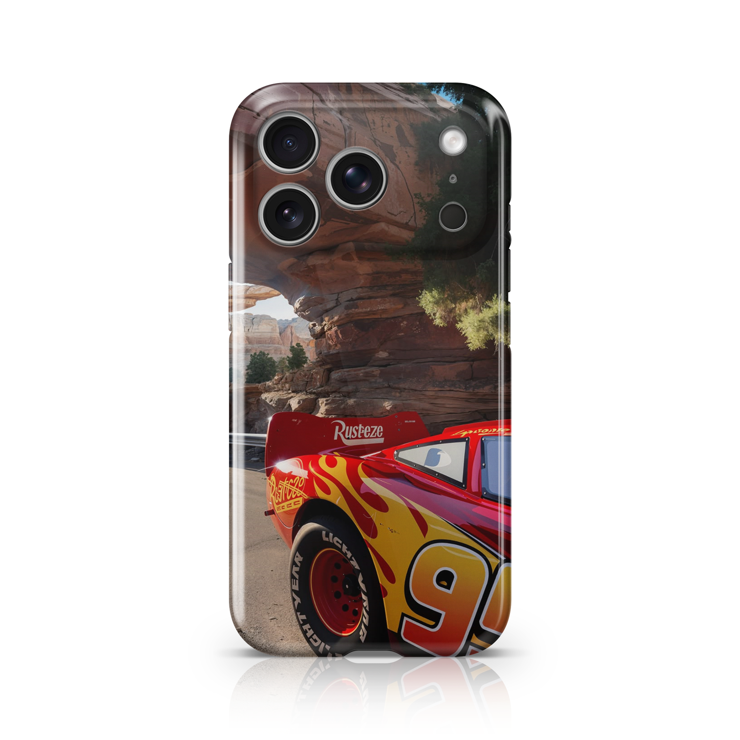 Lightning Flame 95 Phone Case