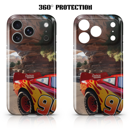 Lightning Flame 95 Phone Case