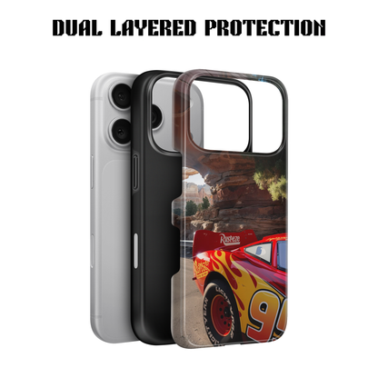 Lightning Flame 95 Phone Case